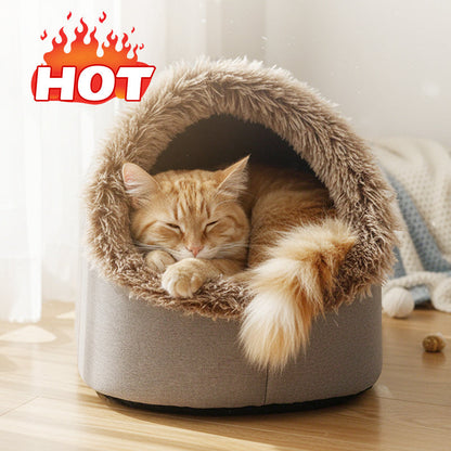 💥HOT SALE 49％ OFF 🐾Winter Warm Pet Cave Bed