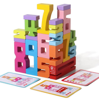 📢2025 New Exclusive Flash Sale 49% OFF 🎁Wooden Number Building Block– Unlock Your Child’s Potential!