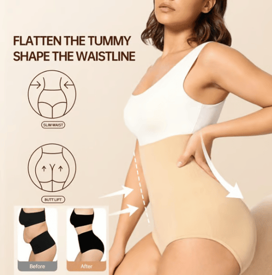 ✨HOT SALE 60% OFF🩲High Waist Tummy Control Shapewear Panties -🥰Achieving Painless Body Shaping!!!