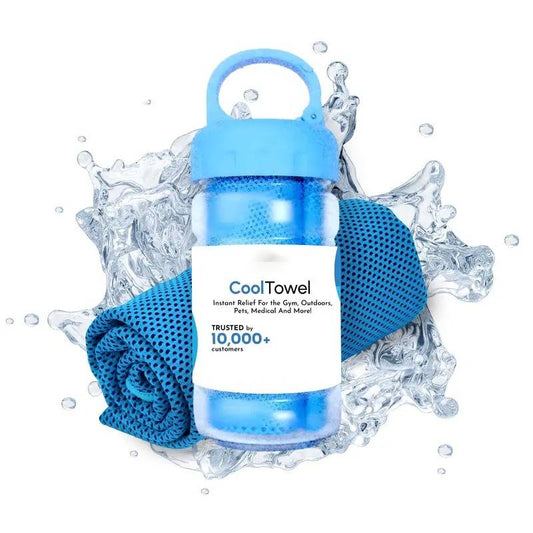 🔥Cold Sweat Towel You Can Use Anywhere, Anytime! Reusable Soft Absorbent Cooling Portable