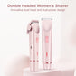 🔥Electric Bikini Trimmer for Women✨1 Set Rechargeable 2 in 1 Body & Facial Hair Removal