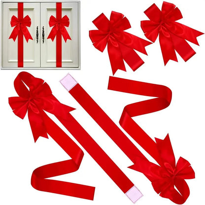 🎄Early Christmas Sale 50% OFF🎀Christmas Cabinet Ribbons Bows