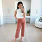 👖2025 HOT SALE 70% OFF💷Stretch Twill Cropped Wide Leg Pants