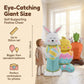 🎁EASTER SALE – £5.99!!🐰🎉3Giant 3D Standing Bunny Balloon Self-Supporting Festive Cheer
