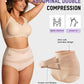 🥰Limited Sale 50% OFF💟Plus-Size High-Waist Cross Tummy Control Panties🩲