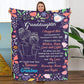 🎁Christmas's Sale 49% OFF🎁Granddaughter's Gift-Sweet Words Blanket-13