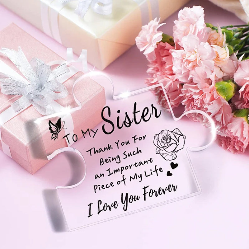 🎁Christmas's Sale 49% OFF💕Engraved Puzzle for Sisters/Mom/Dad/BestiesDaughter/Grandma/Wife-8