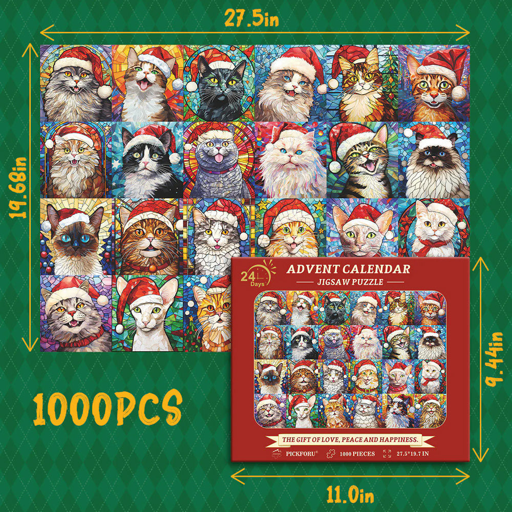 🎄Christmas Sale 49% OFF🎁Advent Calendar 2024 Christmas Jigsaw Puzzles 🧩-2