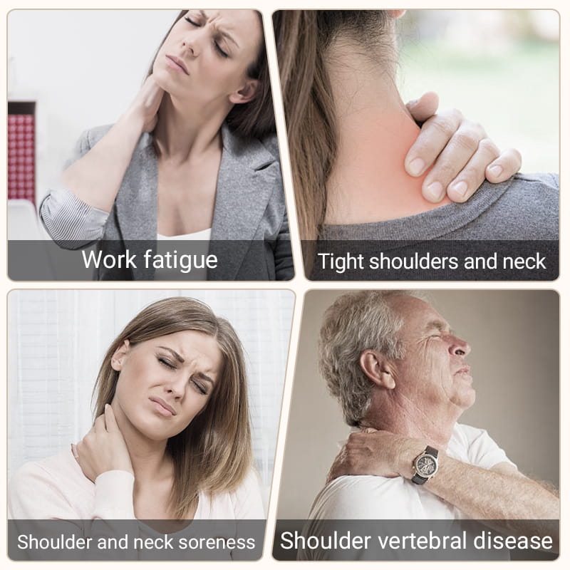 🎄Christmas Sale 49% OFF🎅Electric Neck and Shoulder Heating Pad with Vibration-3