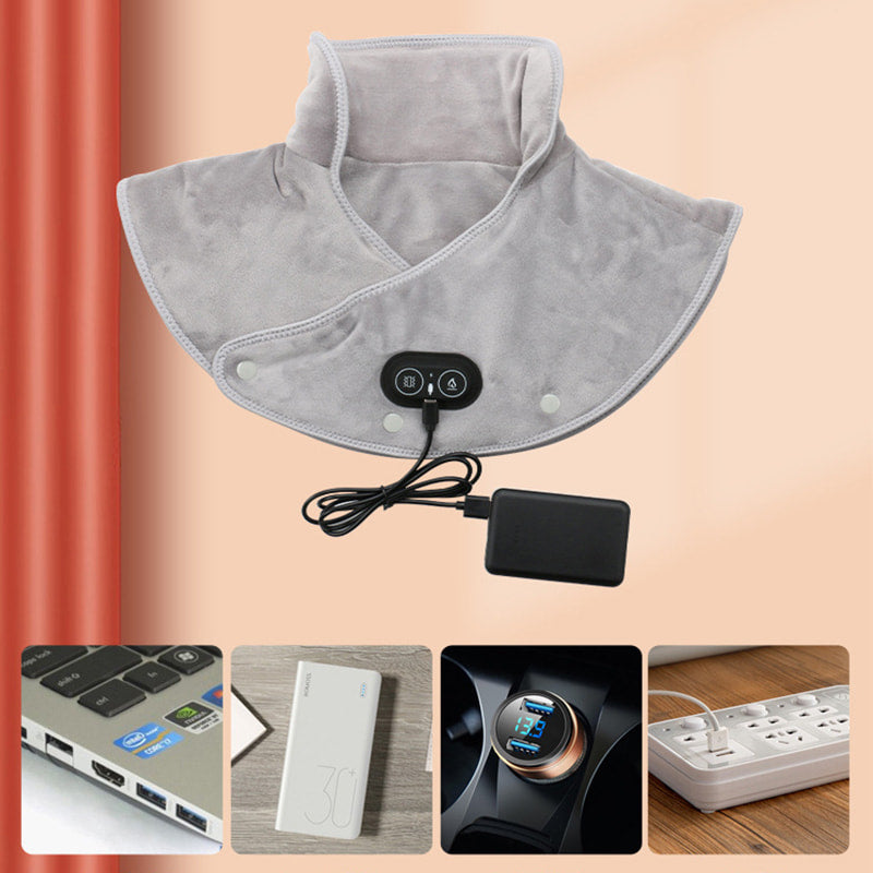 🎄Christmas Sale 49% OFF🎅Electric Neck and Shoulder Heating Pad with Vibration-6