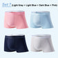 🔥HOT SALE 50% OFF 🧊 4pcs Men's Large Size Ice Silk Breathable Briefs