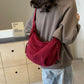 😍Designer Direct Sales👜Women's Fashion Plain Colour Crossbody Hobo Bag
