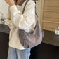 😍Designer Direct Sales👜Women's Fashion Plain Colour Crossbody Hobo Bag