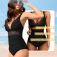 💥Last Day Special Sale 54% OFF🩱Sexy Mesh Tummy Control Swimsuit