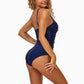 💕Spring New💕Women's One Piece Ruched Tummy Control Swimsuit