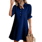✨Limited time sale🔥Women's Elegant Shirt Dress with Ruffle Sleeves