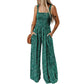 🏖️🏖️Hot Sale 50% OFF🌼Women’s Casual Print Sleeveless Overalls Jumpsuits