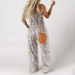 🏖️Hot Sale 50% OFF🌼Women’s Casual Print Sleeveless Overalls Jumpsuits