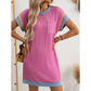 ✨New Style Lowest Price💥Women's T-Shirt A-Line Mini Dress