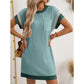 ✨New Style Lowest Price💥Women's T-Shirt A-Line Mini Dress