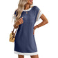 ✨New Style Lowest Price💥Women's T-Shirt A-Line Mini Dress