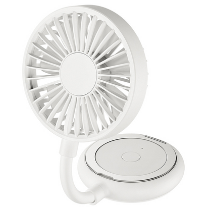 ✨Summer Essentials Hot Sale❄️Portable Magnetic Fan with Adjustable Ring Stand