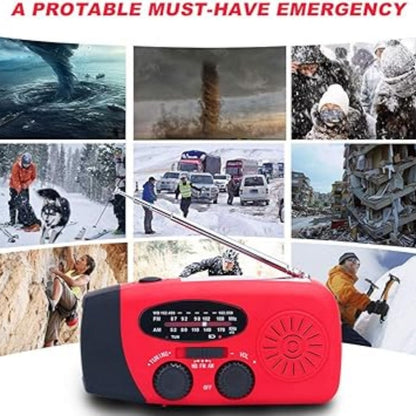 🔥🔥2026 New Arrivals: 54% Off for Limited Time!🔥 Multifunctional Portable Solar Emergency Radio