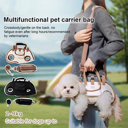 💥Limited Sale 49% OFF💥Portable Breathable Pet Carrier Slings and Backpacks🐶