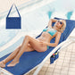 🏖️Summer Hot Sale - ONLY ￡13.99!!⚡50K+ SOLD!🌞🌊Sun Lounger Towel in Bag with Pockets Storage