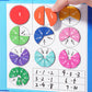🔥LAST DAY SALE 60% OFF🏅Montessori Magnetic Book Fraction Puzzle