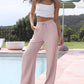 🔥🔥LAST DAY SALE 70% OFF👍✨ Lightweight Linen Pants Solid Color Drawstring Casual Pants -🥰Breathable & Skin-Friendly