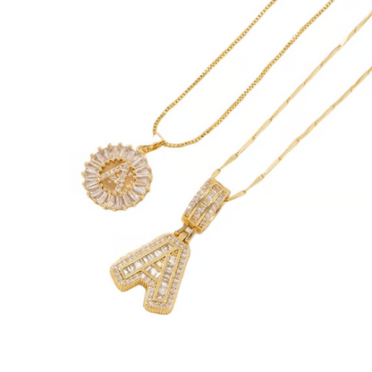 💍Last Day Only ￡9.99 & 2 Pack💍 Initial Letter Pendant Necklaces-Best Gift for your friends💝