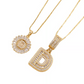 💍Last Day Only ￡9.99 & 2 Pack💍 Initial Letter Pendant Necklaces-Best Gift for your friends💝