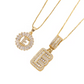 💍Last Day Only ￡9.99 & 2 Pack💍 Initial Letter Pendant Necklaces-Best Gift for your friends💝