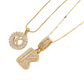 💍Last Day Only ￡9.99 & 2 Pack💍 Initial Letter Pendant Necklaces-Best Gift for your friends💝