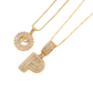 💍Last Day Only ￡9.99 & 2 Pack💍 Initial Letter Pendant Necklaces-Best Gift for your friends💝