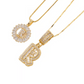 💍Last Day Only ￡9.99 & 2 Pack💍 Initial Letter Pendant Necklaces-Best Gift for your friends💝