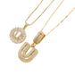 💍Last Day Only ￡9.99 & 2 Pack💍 Initial Letter Pendant Necklaces-Best Gift for your friends💝