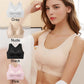 ✨50% OFF NOW! 👙 Front Closure Cross-Back Wireless Posture Bra – Ultra Push-Up, All-Day Comfort & Natural Lift for a Slimmer, Taller Silhouette 💖