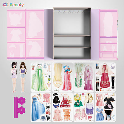 🎁⏳Black Friday Sale!🚨 Lowest Price Ever, Don't Miss Out! 💗Magnetic Dress Up Baby