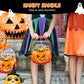 👻Halloween Bestsellers - ￡7.99!!🎃Halloween Transparent Pumpkin Favor Bags✨Perfect for Party, Trick-or-Treat, Classroom Gifts