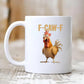 🔥Hot Sale🔥F-Caw-F Funny Chicken Mug（50% OFF）
