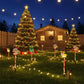 ⏳Black Friday — 50% Off!!! 💸🎄Warm Glow Festive Garden Stake Lights