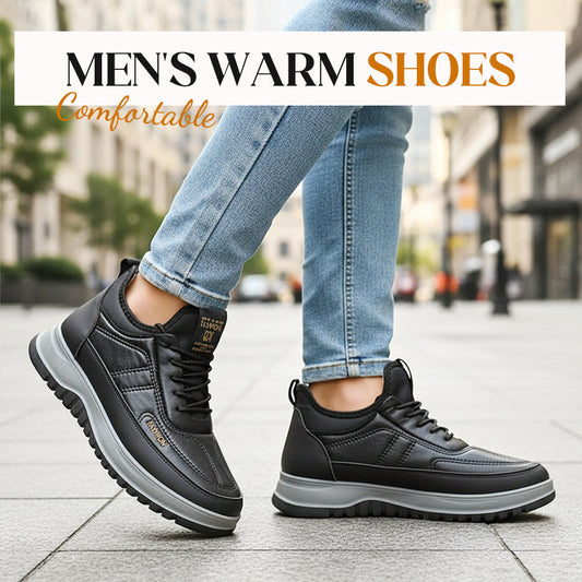 🎉Limited Sales 50%OFF🎉Men's Comfortable Warm Shoes: Waterproof & Slip-Resistant