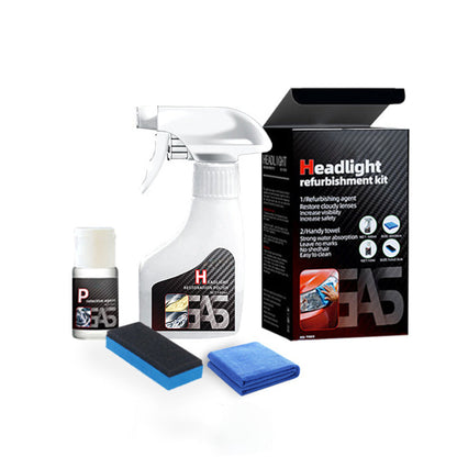 🚗Automotive Headlamp Refurbisher & Crystallization Coating Agent Kit✨