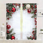 🔥 LAST DAY PROMOTION - 50%OFF 🔥 Christmas Window Curtains 2-Piece Set for Home Decor