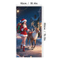 🎉Black Friday Sale 50% OFF🎉Santa Claus Door Frame Banner - Merry Christmas & Happy New Year🎅🎁