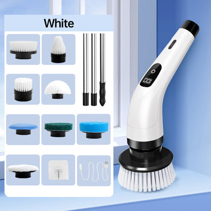 🔥 50% OFF Limited Sale🧽9-in-1 Electric Cleaning Brush🏠Multi-Purpose for Home