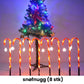 🔥Last day 50% off - 8Pcs Solar Christmas Candy Cane Lights