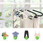 🔥Hot Sale✨Non-Slip Clothes Hangers with Clips and Hook